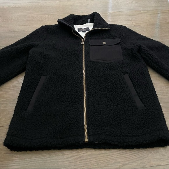 Pendleton Men's River Rock Sherpa Fleece Jacket Black Size Small - Picture 12 of 15
